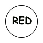 Red in Circle